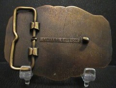 Hy-Capacity HC Humbolt Iowa 1995 Brass Collectible Limited Edition Belt Buckle