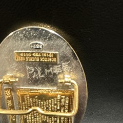 Bostock Buckle Saratoga « People Who Care » Western Rodeo Buckle 1.5&Prime; 30GP