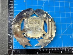 Cadillac Emblem Flag Chrome Color Belt Buckle By Famous Stars And Straps