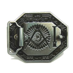 Mason Belt Buckle Western Cowboy American Workers (MASN-02)