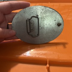 Vintage Bottom&rsquo;s Up! Belt Buckle Bottle Opener 1990’s Novelty Bottle Opener USA
