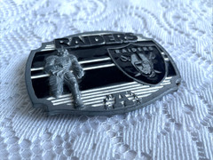 2008 Oakland Raiders Belt Buckle Great American Products NFL