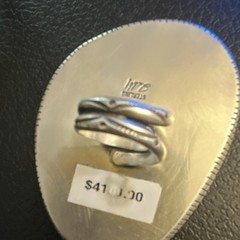 Native Made, Huge Palomino Ring!!!! HEAVY & STUNNING!