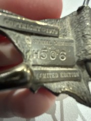 Vtg Flying Eagle Metal Belt Buckle Rare 506 USA Made Nature Patriotic Wildlife