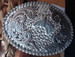 Nocona Blazin Roxx Horse Head Crystal Western Belt Buckle HORSE 37536