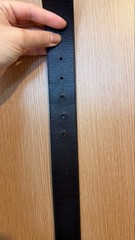 GUCCI Pre-Owned Black Gg Pattern Belt 473030 Cwcwn
