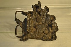 Country Western Band Belt Buckle Bergamot Brass Works 1981 Musicians Honky Tonk