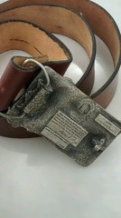Rare Arroyo grande buckle 1982 commemorative American fishermen buckle belt