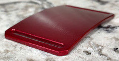 GRIP6 BELT BUCKLE – ANODIZED RED – 1.5 INCH WIDE – USED