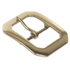 1 5/8&Prime; (40 mm) Single Prong Octagon Rectangular Belt Buckle