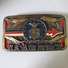 VTG 1991 US Air Force Belt Buckle American Commemoratives Limited Edition 905