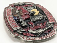 Gene Autry Horse Guns Guitar Music 1993 Belt Buckle by SMKW #610 of 10,000