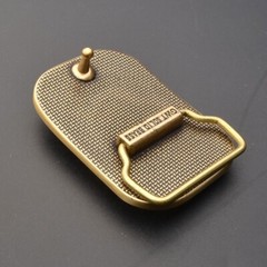 Solid Brass Tiger Belt Buckle Men&rsquo;s Pin Belt Buckles Fits For 1.5 inches Belt