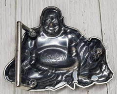 Belt Buckle Buddha, Switzerland, marking
