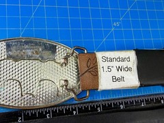 Used Batman Dc Comics Superhero S11 Belt Buckle To Restore / Re-Paint