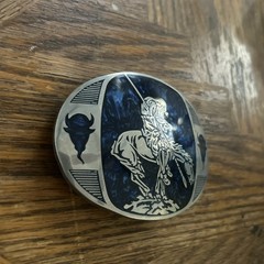 Vintage Award Design Metals Belt Buckle Native American “End Of The Trail”