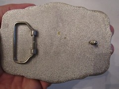 CAZADORES TEQUILA BELT BUCKLE – VERY LARGE – HEAVY – TUB CR