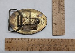 SCHLITZ – trade mark – beer – belt BUCKLE – listing #6791