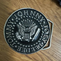 The Ramones Rock & Roll Punk Grunge Classic Logo Belt Buckle Vintage mobtown