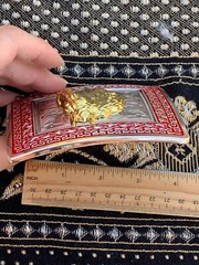 Western Buckle Gold Silver Red Horse Head Cowboy Buckle 2 » Hebilla Vaquero