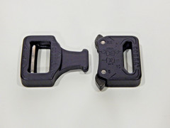 AustriAlpin Cobra 25mm Matte Black FC25MVF-B-ANOD Buckle Male Adj NOS Original