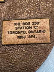 P.T.R.A. Port Terminal Railroad Logo Metal Belt Buckle Vintage Jimm Watson 1977