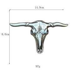 Zinc alloy belt buckle Texas cow head belt buckle Western denim