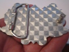 VINTAGE HUSTLER ATHLETIC CLUB BELT BUCKLE – GW-17