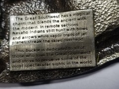 Texas style ,BELT BUCKLE BRASS, by Arroyo-USA GREAT CHRISTMAS GIFT IDEA