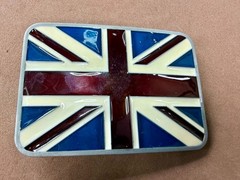 Great Britain Union Flag British Jack United Kingdom Patriotic Belt Buckle