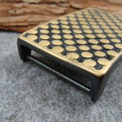 Solid Brass  » Round dot  » Belt Buckles For 1.5&Prime; Plate Pin western Buckle Z324