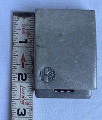 Timberland Apparel Men Small 2”metal roller Belt Buckle Military Style Y2K 2000s