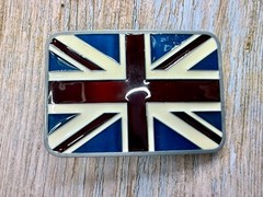 Great Britain Union Flag British Jack United Kingdom Patriotic Belt Buckle