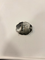 Vintage Pewter Bass Fish Belt Buckle from late 1970&rsquo;S to 1980&rsquo;S