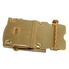 NEW In Bag Military USGI GoldPlated Trousers Belt Buckle 1 1/8&Prime; 8315-01-465-9020