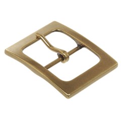 1 1/2&Prime; (38 mm) Nickel Free Single Prong Rectangular Belt Buckle