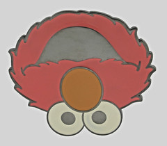 Sesame Street Elmo Red Metal Belt Buckle Cosplay Halloween Party Costume Men New