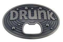 Big Bottle Opener Belt Buckle Men Women Halloween Tattoo Skull Western Rodeo