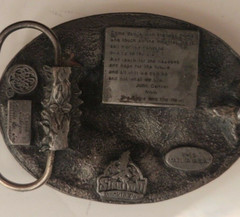Double Eagle Belt Buckle from Siskiyou Buckle Co. c. 1989