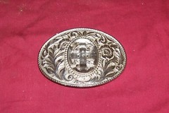 Onyx Turquoise Stone Gemstone Display Belt Buckle Cowboy Western Craft Crafting