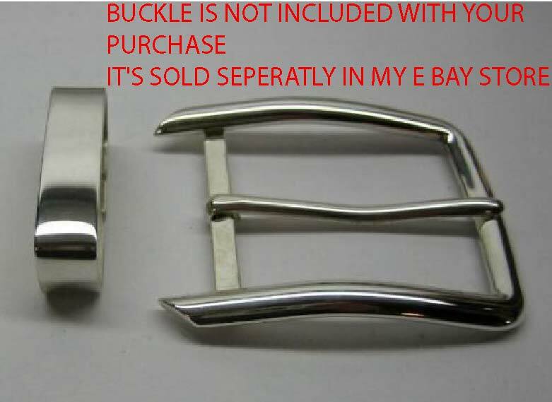 Sterling silver 925 solid loop only for 1.5&Prime; belt made in USA