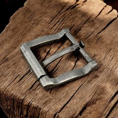New 1-1/2&Prime; pin Belt Buckle Men and Women Antique-Silver Color Finish US stock