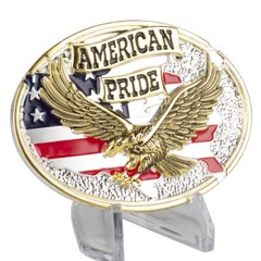 American Eagle Belt Buckle Men Western Cowboy Motorcycle Riding