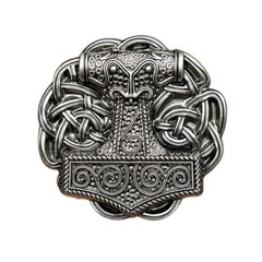 Viking Thor Hammer Belt Buckle for Men&rsquo;s Western Cowboy Motorcycle Riding