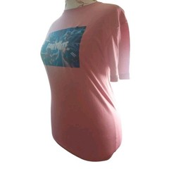 Fortnite T-Shirt Pink Graphic Tee Gaming Top Short Sleeve #3C