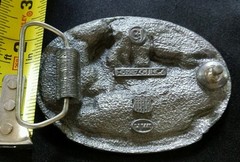 AMERICAN 4 4 0 STEAM ENGINE TRAIN BELT BUCKLE MADE IN USA