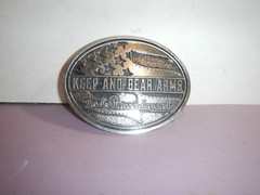 Montana Silversmiths 2nd Amendment Keep And Bear Arms Western Belt Buckle