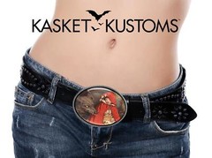 Little Red Riding Hood Belt Buckle – Grimm Fairytales Handmade Buckle – 996