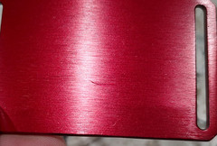 GRIP6 BELT BUCKLE – ANODIZED RED – 1.5 INCH WIDE – USED