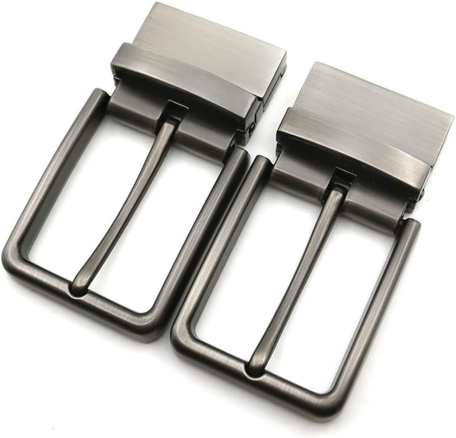 35Mm Metal Rectangular Belt Buckle Replacement Reversible Swivel Belt Buckle …